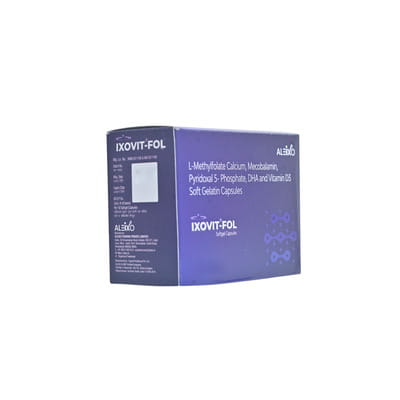 Ixovit Fol Strip Of 10 Softgel Capsules