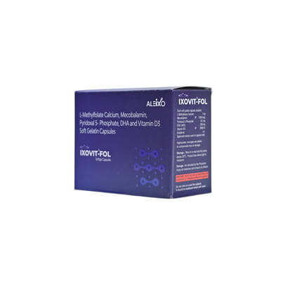 Ixovit Fol Strip Of 10 Softgel Capsules