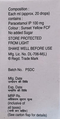 Parasafe 100 Mg Drops 15 Ml