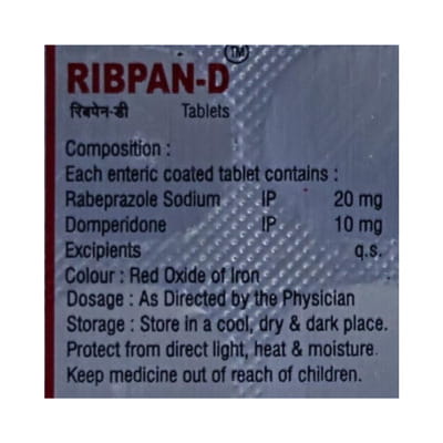 Ribpan D Strip Of 10 Tablets