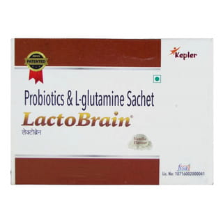 Lactobrain Vanilla Flavour Sachet Of 1gm Oral Powder