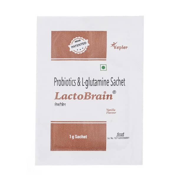 Lactobrain Vanilla Flavour Sachet Of 1Gm Oral Powder
