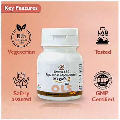 Megafe 3 Bottle Of 30 Capsules