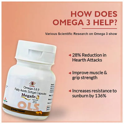 Megafe 3 Bottle Of 30 Capsules