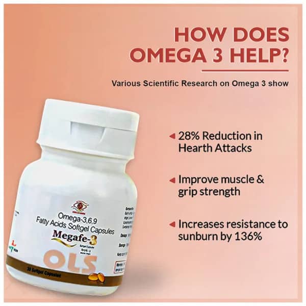 Megafe 3 Bottle Of 30 Capsules