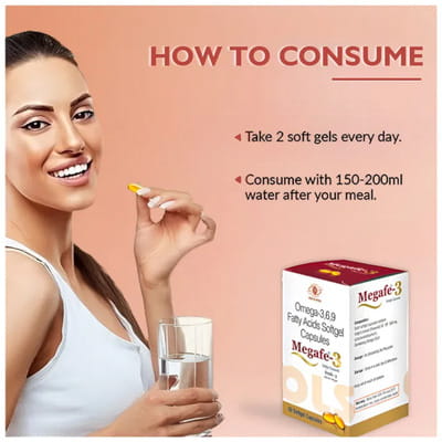 Megafe 3 Bottle Of 30 Capsules