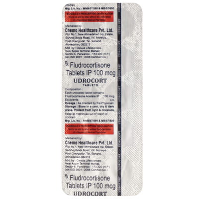 Udrocort 100mcg Strip Of 10 Tablets