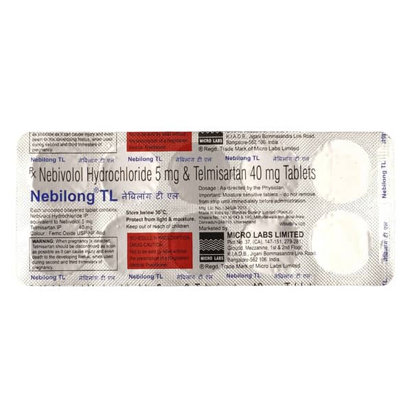 Nebilong Tl Strip Of 10 Tablets