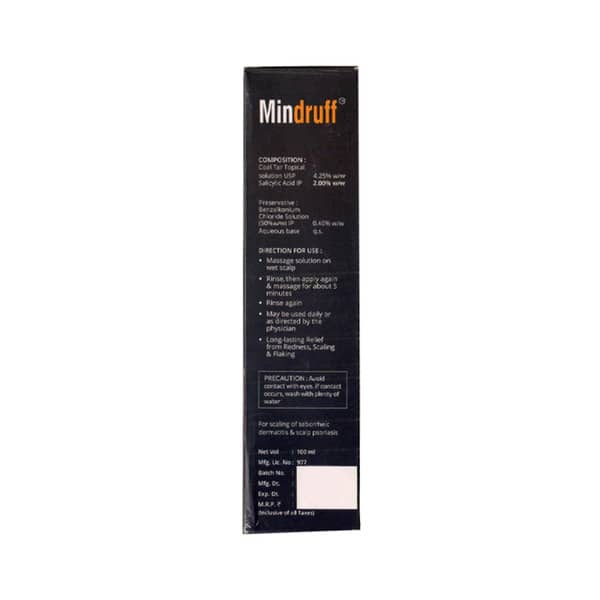 Mindruff Bottle Of 100Ml Solution