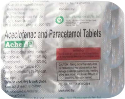 Ache P Strip Of 15 Tablets