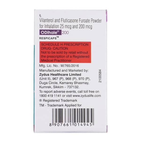 Odihale 200Mcg Box Of 30 Respicaps