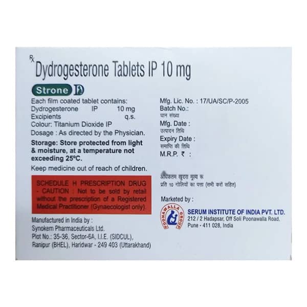 Strone D Strip Of 10 Tablets