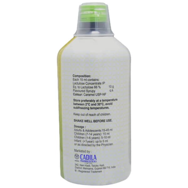 Cadilose Delicious Lemon Flavour Sugar Free Bottle Of 250Ml Oral Solution