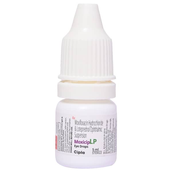 Moxicip Lp Bottle Of 5ml Eye Drops