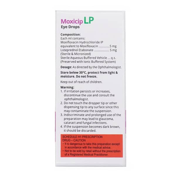 Moxicip Lp Bottle Of 5Ml Eye Drops