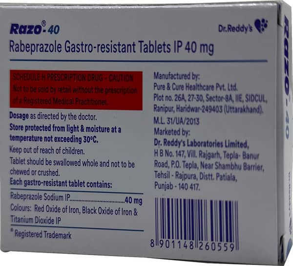 Razo 40 Tablet