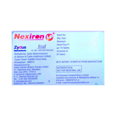 Nexiron Lp Plus Strip Of 10 Tablets