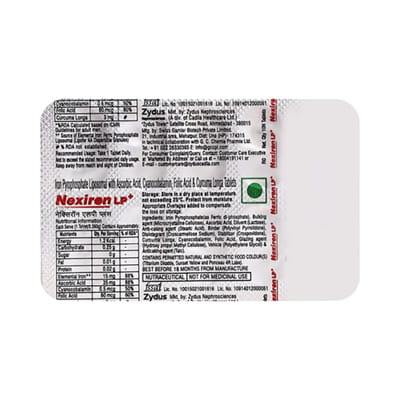 Nexiron Lp Plus Strip Of 10 Tablets