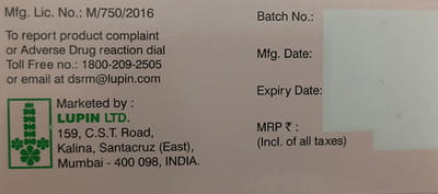 Bisonext Am 5mg Strip Of 15 Tablets