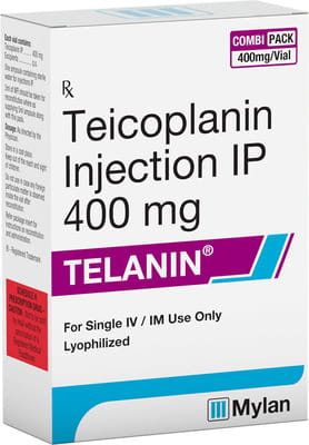 Telanin 400mg Dry Vial Of 1 Powder For Injection