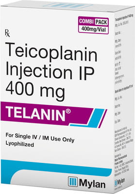 Telanin 400mg Dry Vial Of 1 Powder For Injection