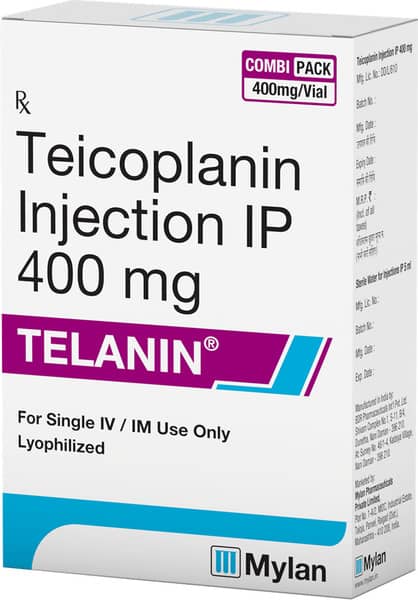 Telanin 400mg Dry Vial Of 1 Powder For Injection