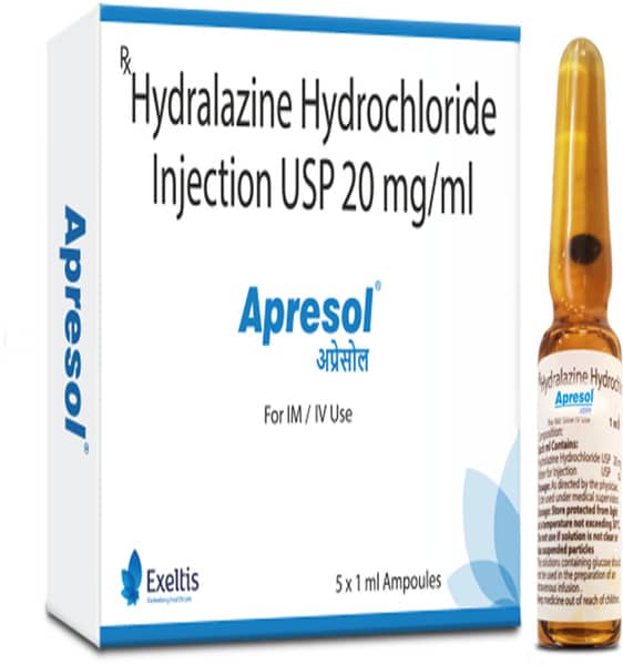 Apresol 20mg Ampoule Of 1ml Injection