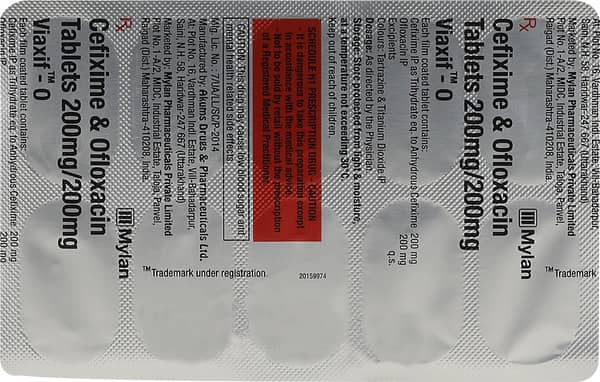 Viaxif O Strip Of 10 Tablets