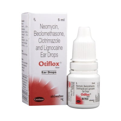 Otiflox Neu Bottle Of 5ml Ear Drops
