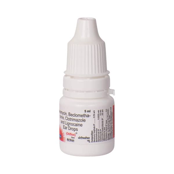 Otiflox Neu Bottle Of 5ml Ear Drops
