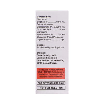 Otiflox Neu Bottle Of 5ml Ear Drops