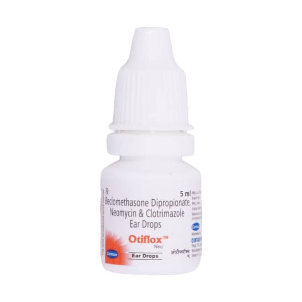 Otiflox Neu Bottle Of 5Ml Ear Drops