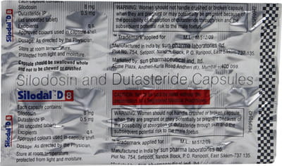 Silodal D 8mg Strip Of 10 Capsules
