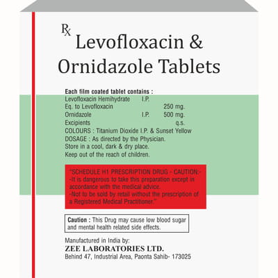 Levoziv Oz Strip Of 10 Tablets