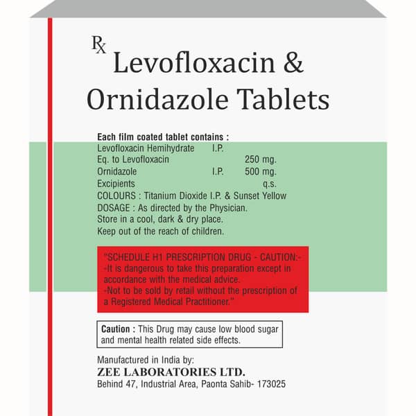 Levoziv Oz Strip Of 10 Tablets