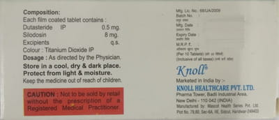 Silodonol 8d Strip Of 10 Tablets