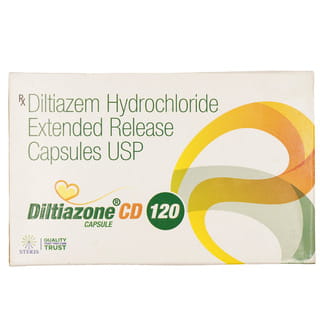 Diltiazone Cd 120Mg Strip Of 10 Capsules