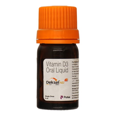 Deksel Nd Nano Sugar Free Bottle Of 5ml Syrup