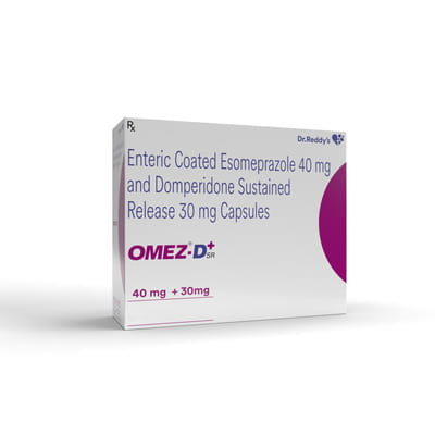 Omez Dsr Plus Strip Of 15 Capsules