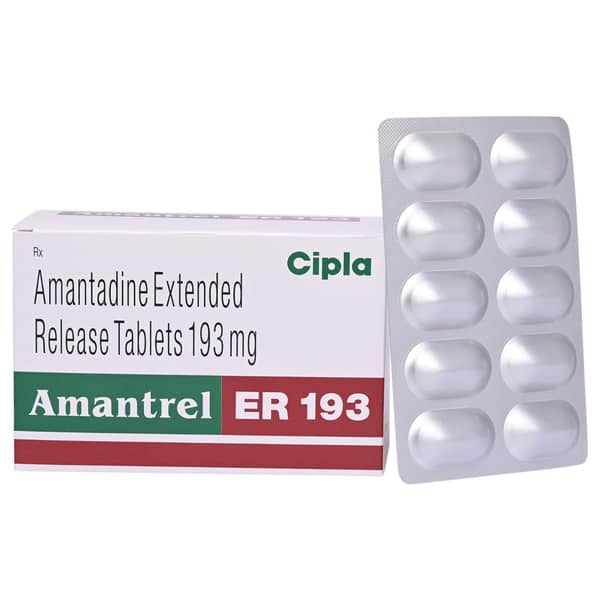 Amantrel Er 193mg Strip Of 10 Tablets