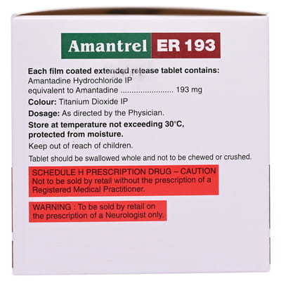 Amantrel Er 193mg Strip Of 10 Tablets