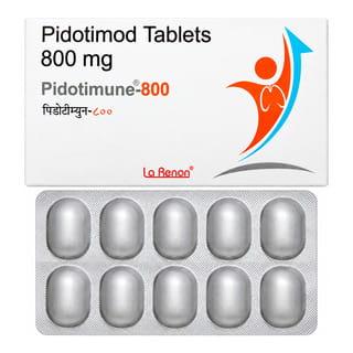Pidotimune 800Mg Strip Of 10 Tablets