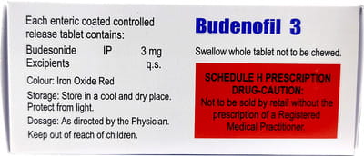 Budenofil 3mg Strip Of 10 Tablets
