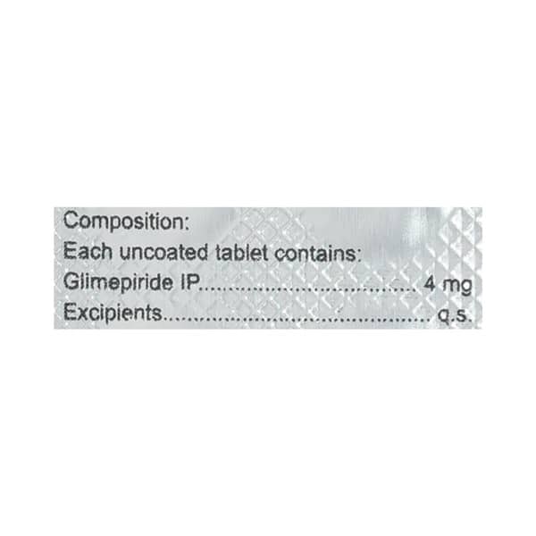 Apriglim 4mg Strip Of 15 Tablets