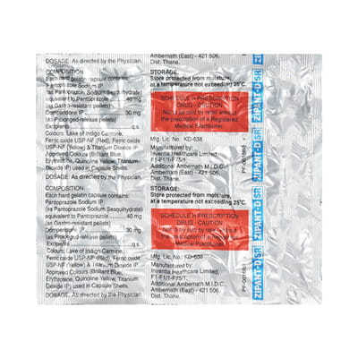 Zipant Dsr Strip Of 15 Capsules