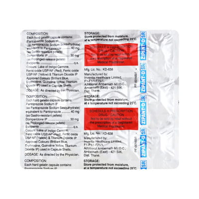 Zipant Dsr Strip Of 15 Capsules