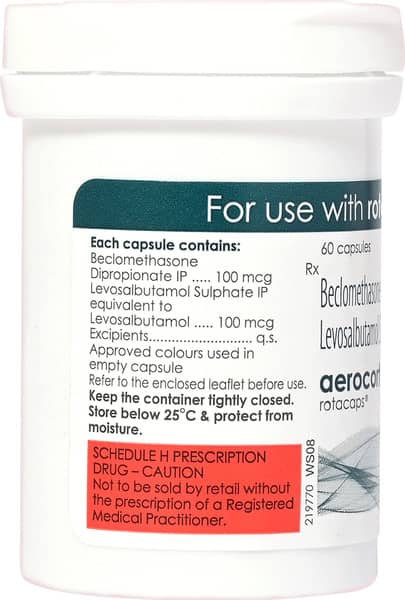 Aerocort Box Of 60 Rotacaps