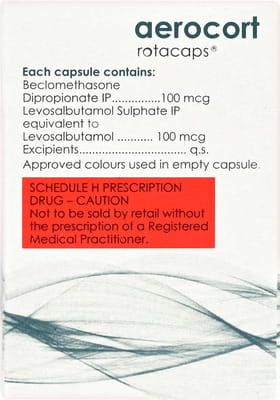 Aerocort Box Of 60 Rotacaps