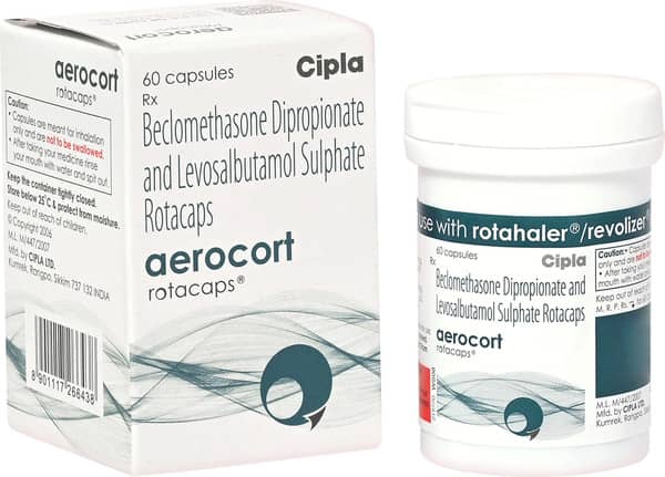Aerocort Box Of 60 Rotacaps