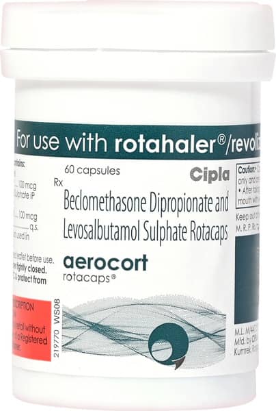 Aerocort Box Of 60 Rotacaps